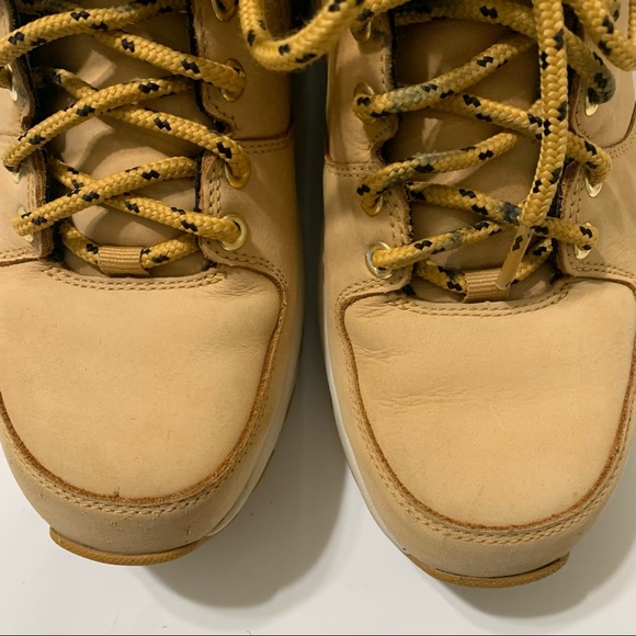 Nike Manoa ACG Leather Haystack Shoes Boots 454350-700 Men’s Size 7 Tan Leather - Picture 9 of 12